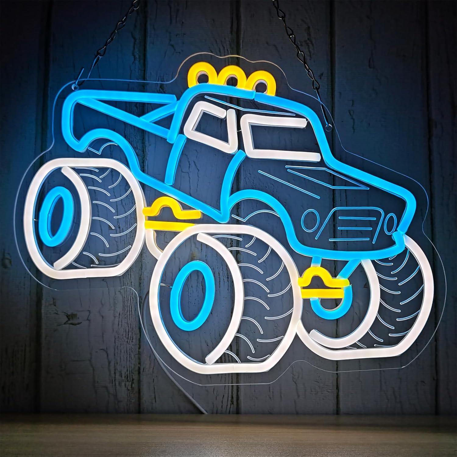 Outdoor Power Garage - ﻿ Truck Neon Sign USB Powered