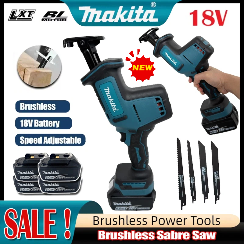 Pole Saw Cordless - 2026 Makita Cordless Brushless Reciprocating Saw