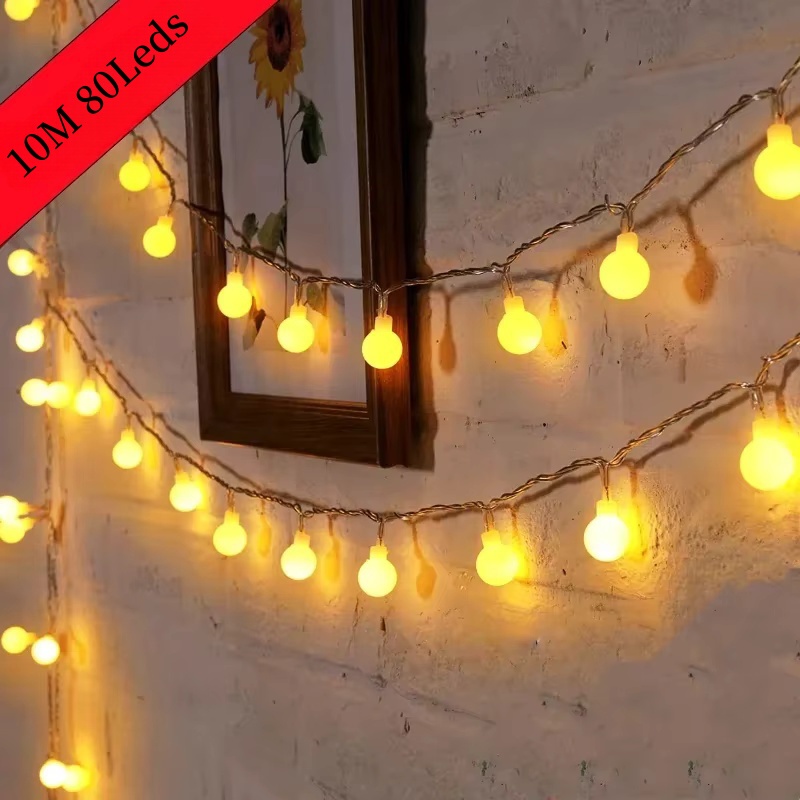Outdoor Power For Wedding - USB/Battery Power String Lights Globe String