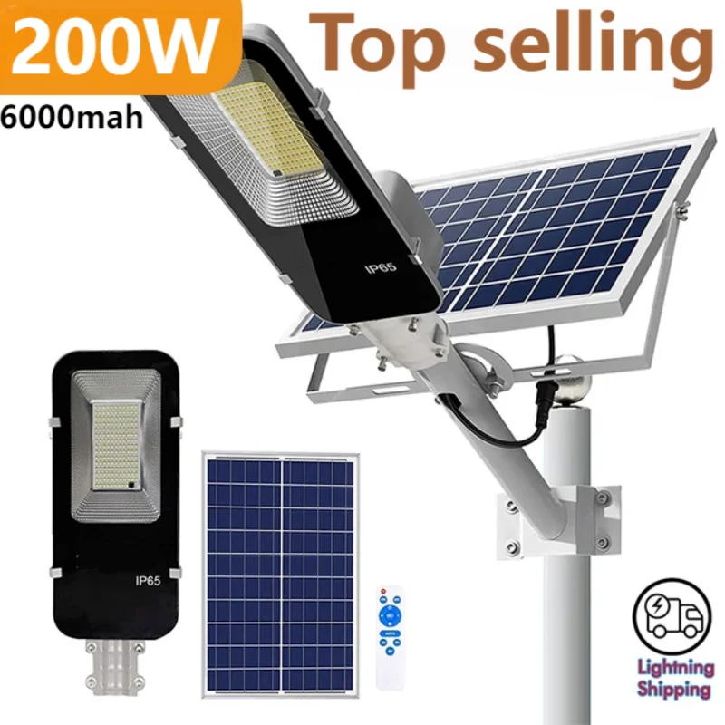 Outdoor Power Garage - 200W Powerful Solar Light Outdoor Solar
