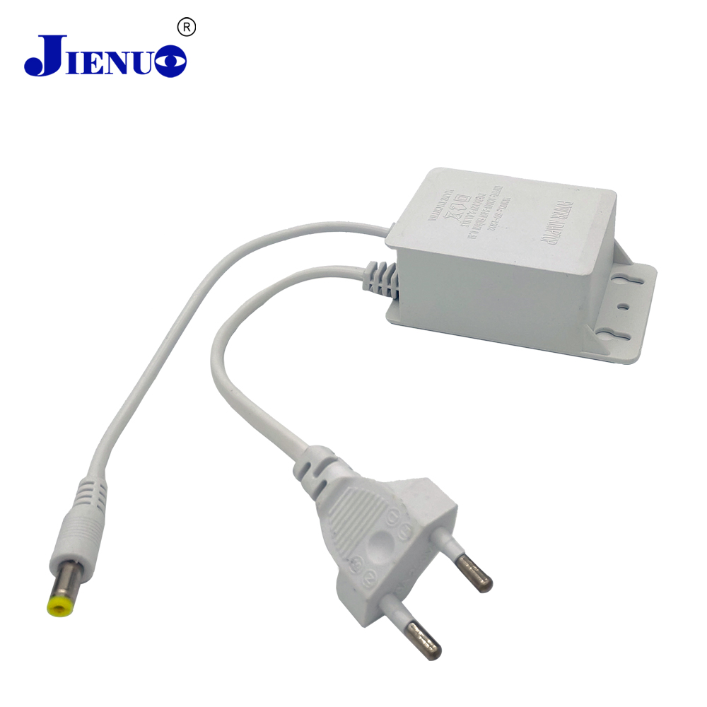 Outdoor Power Plug In - White AC 100-240V Input DC 12V