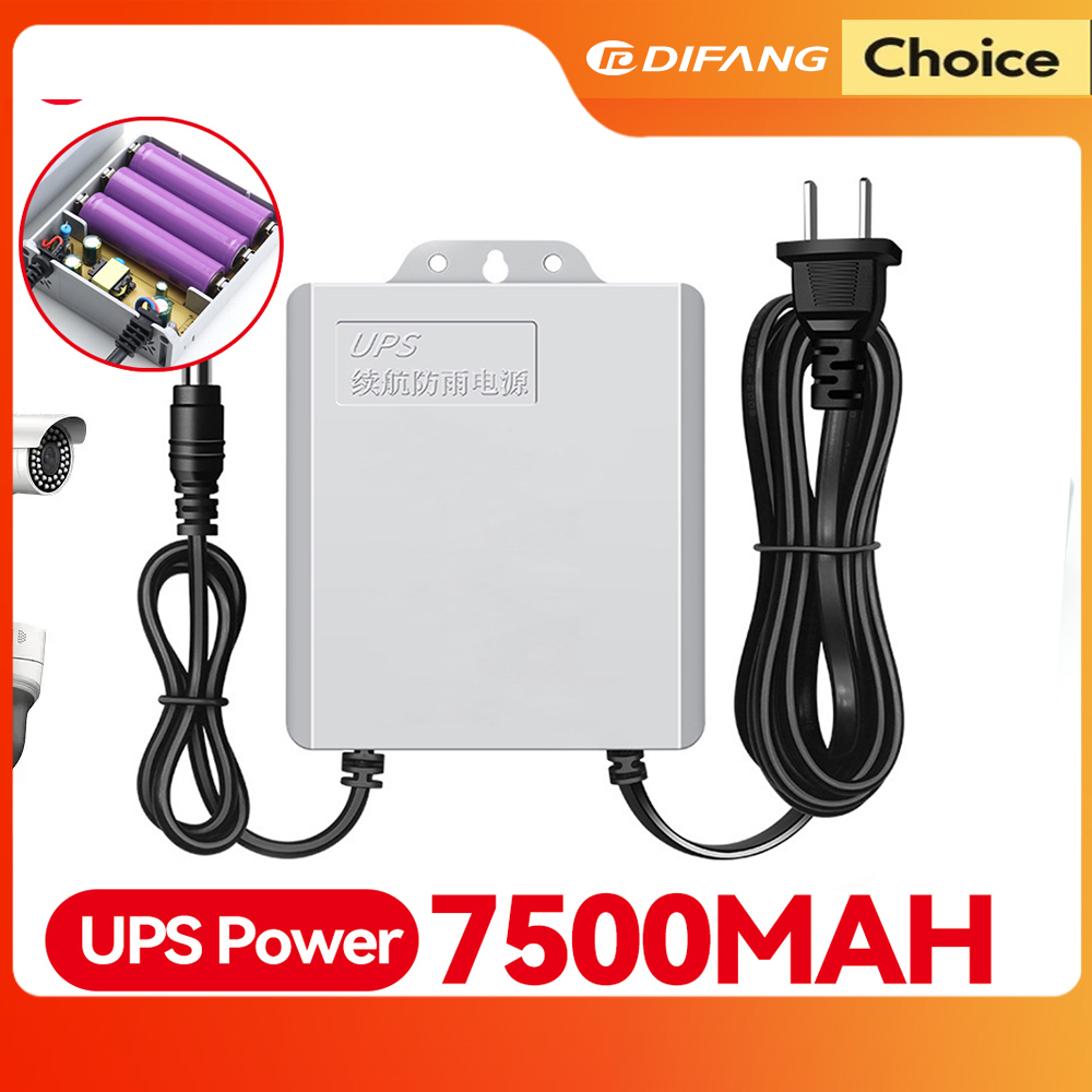 Outdoor Power Adapter Wyze - DIFANG 7500mAH UPS Battery Power Adapter
