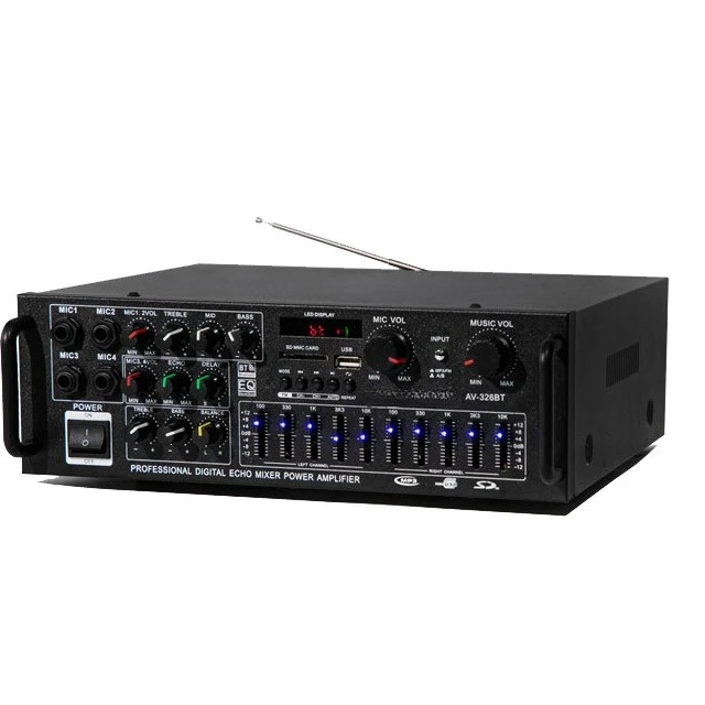 Outdoor Power Amplifier - Good High-power Household Power Amplifier 12V/220V