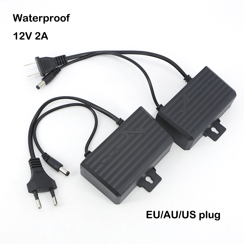 Outdoor Power Plug In - Waterproof AC 100V 240V to DC