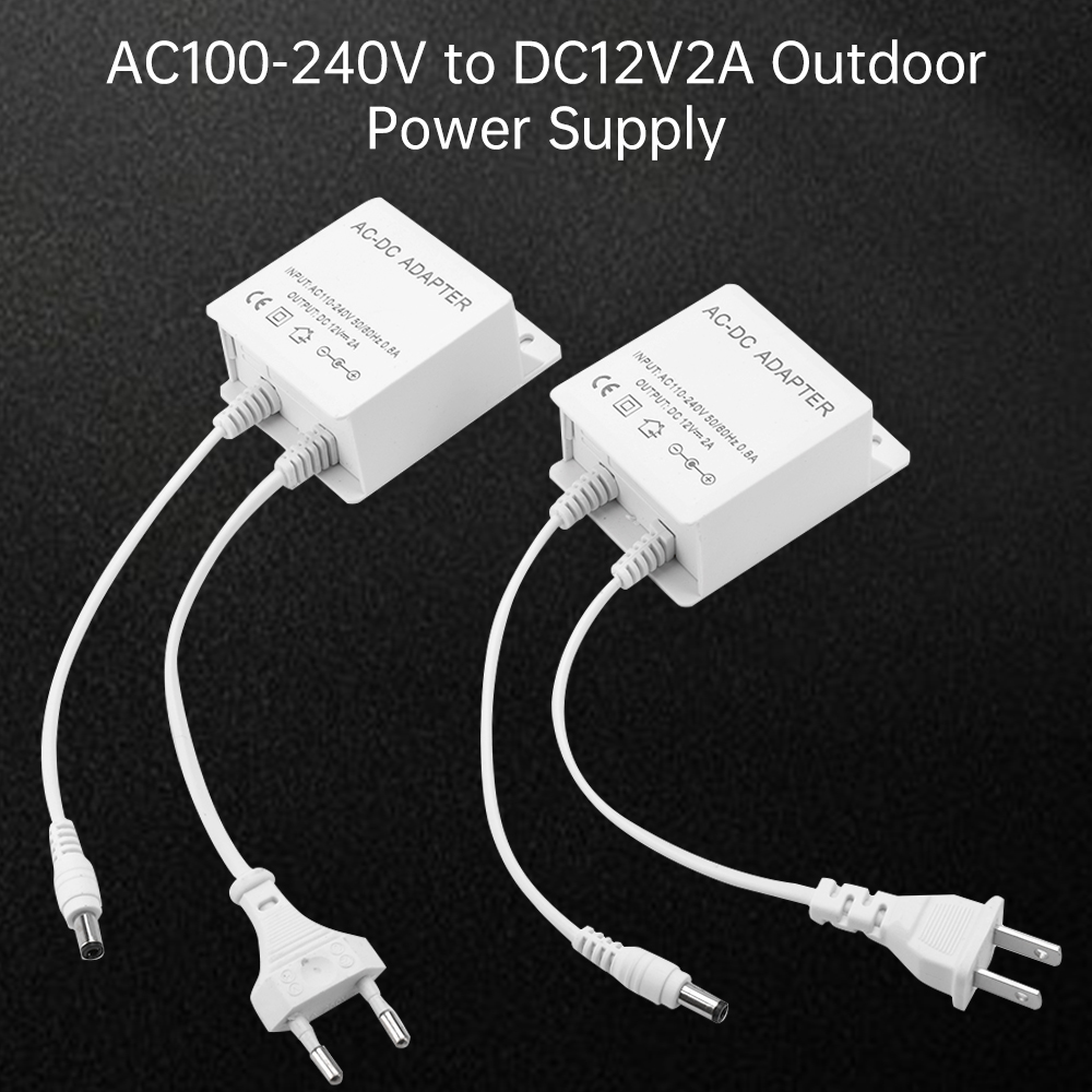 DC12V 2A EU Plug Adapter Secur - Outdoor Power Plug In review and price