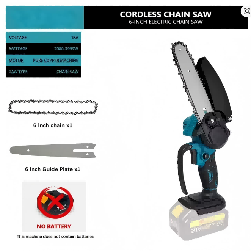 1700RPM 6 Inch Mini Li-Ion Ele - Pole Saw Cordless review and price