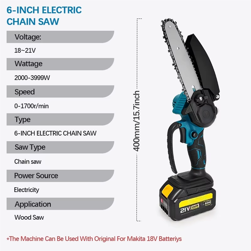 1700RPM 6 Inch Mini Li-Ion Ele - Pole Saw Cordless review and price
