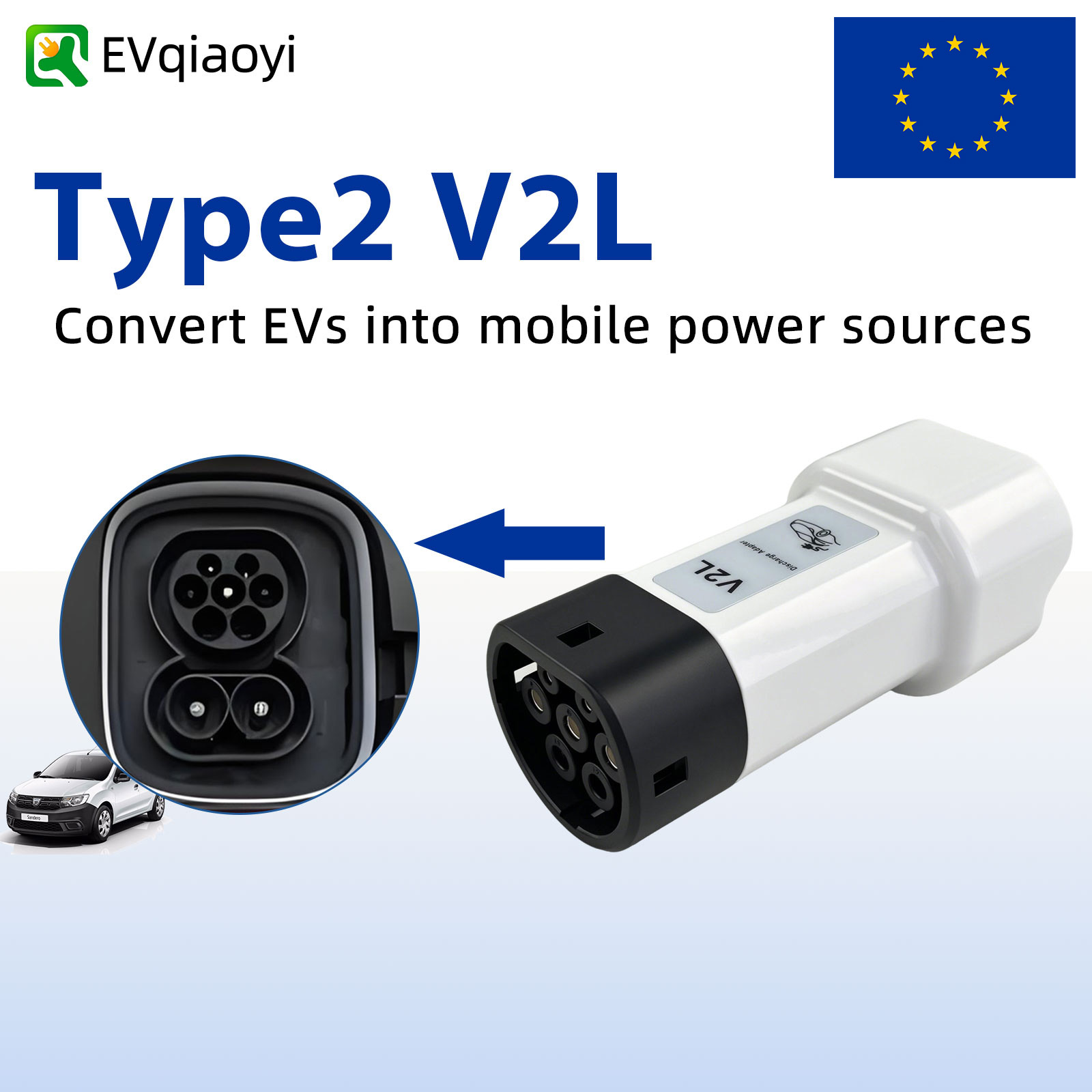 EVqiaoyi 16A Type2 V2L Dischar - Outdoor Power Plug In review and price