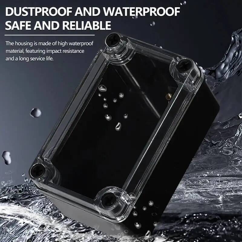 2pcs Transparent Cover Waterpr - Outdoor Power Supply Box review and price