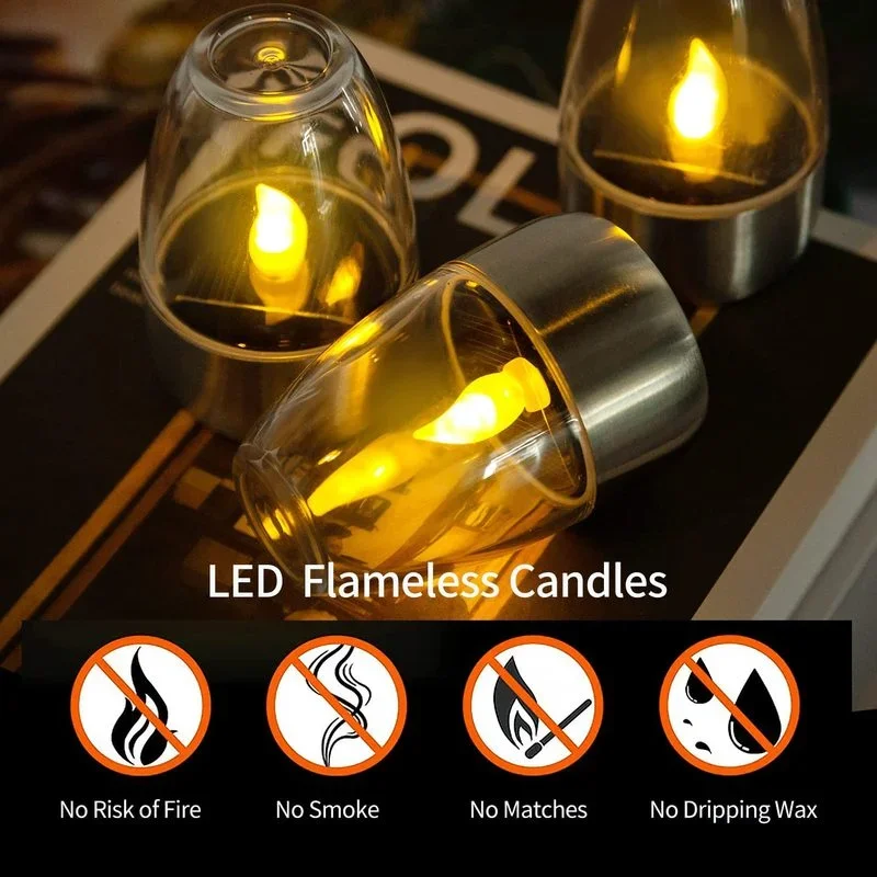 Solar Powered Flameless Candle - Outdoor Power For Wedding review and price