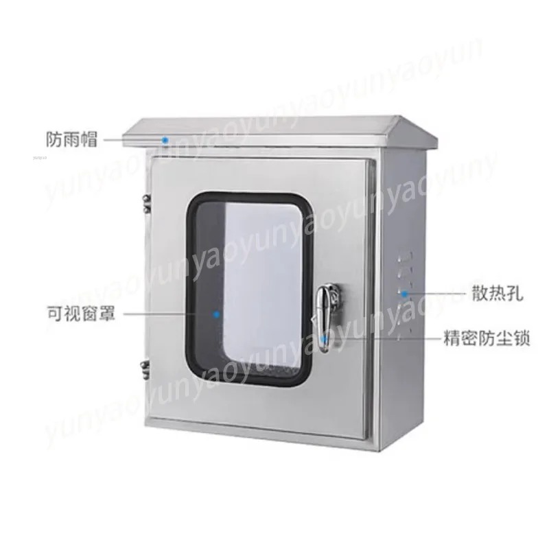 Stainless Steel Double Door Lo - Outdoor Power Supply Box review and price