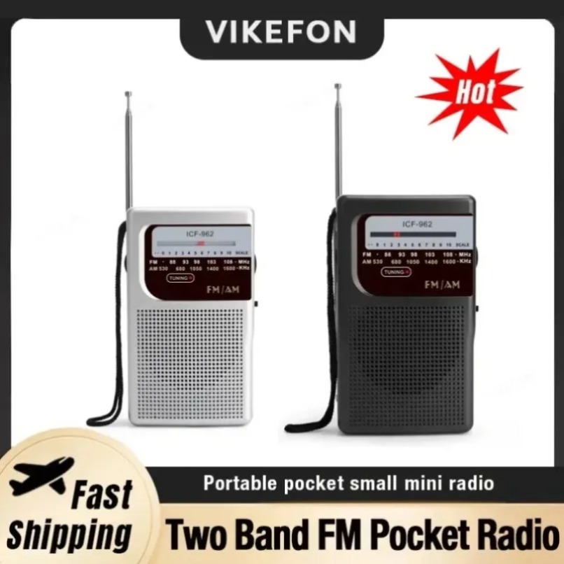 Mini AM FM Radio Portable Pock - Outdoor Power Jack review and price