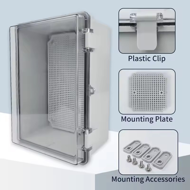 IP66 Electrical Plastic Enclos - Outdoor Power Supply Box review and price