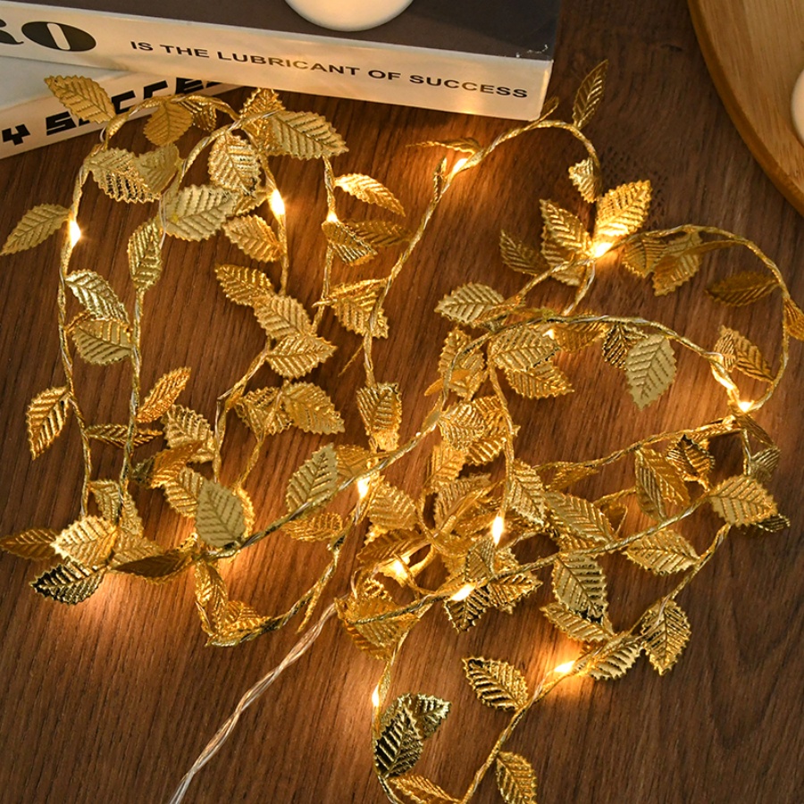 Golden Leaf Rattan Copper Wire - Outdoor Power For Wedding review and price