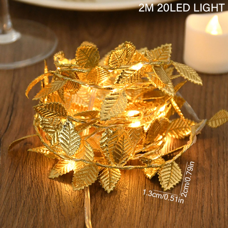 Golden Leaf Rattan Copper Wire - Outdoor Power For Wedding review and price