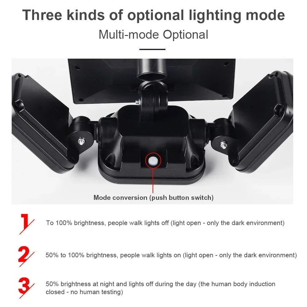 3 Mode LED Solar Light PIR Mot - Outdoor Power Garage review and price