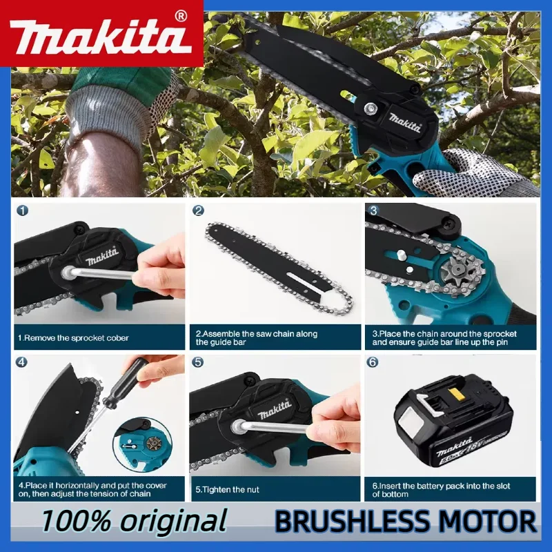 Makita 6-inch chainsaw timber  - Pole Saw Cordless review and price