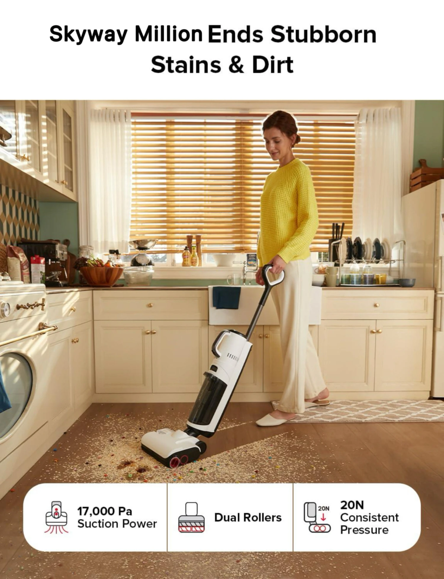 5-in-1 Powerful 17000Pa One St - Outdoor Power Mop review and price