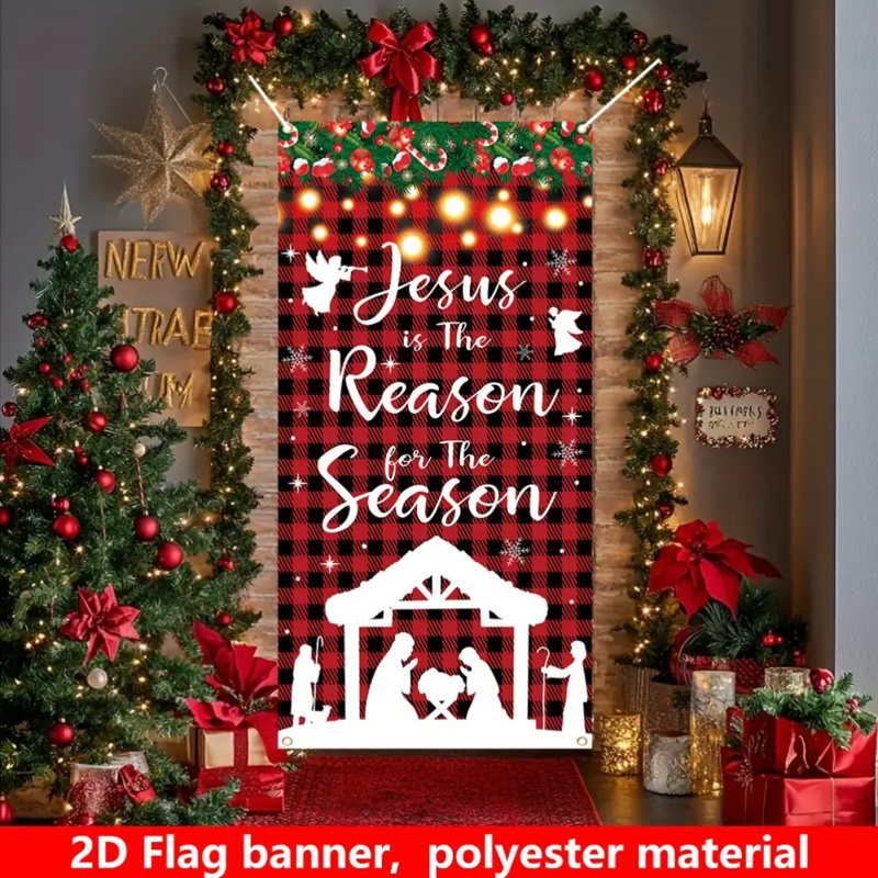 1pc 2D flat, Christmas festive - Outdoor Power For Wedding review and price