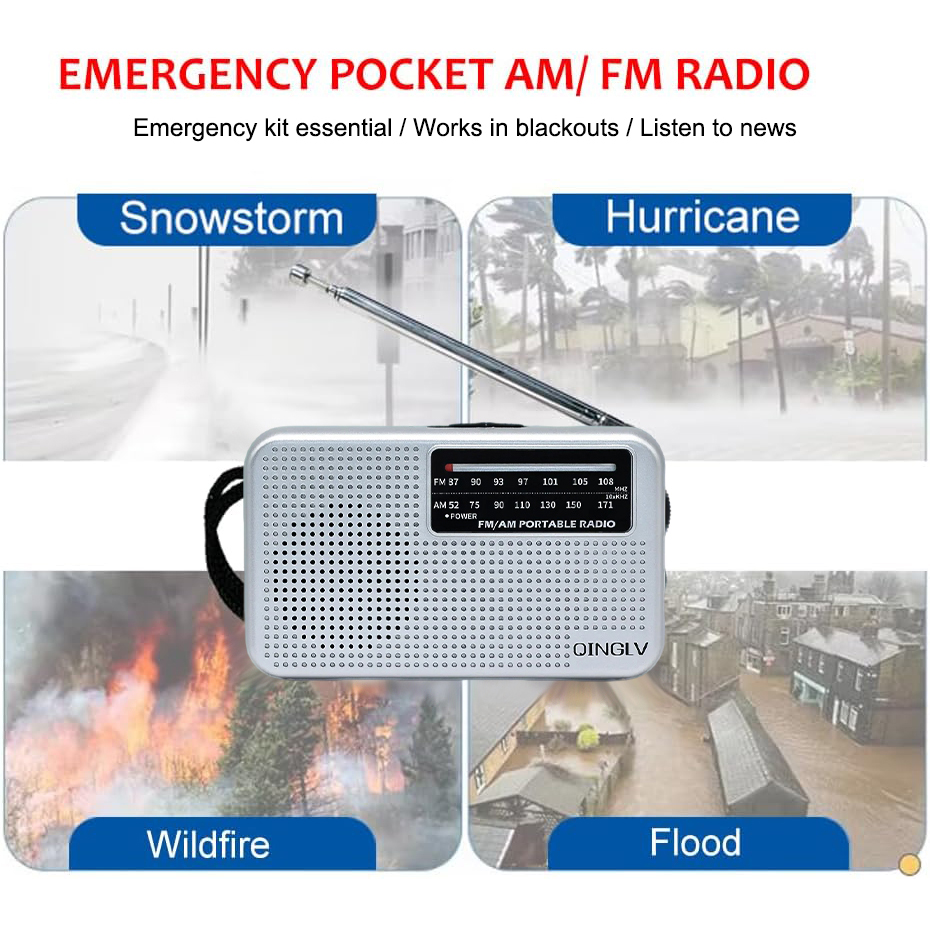 Portable AM/FM Emergency Radio - Outdoor Power Jack review and price