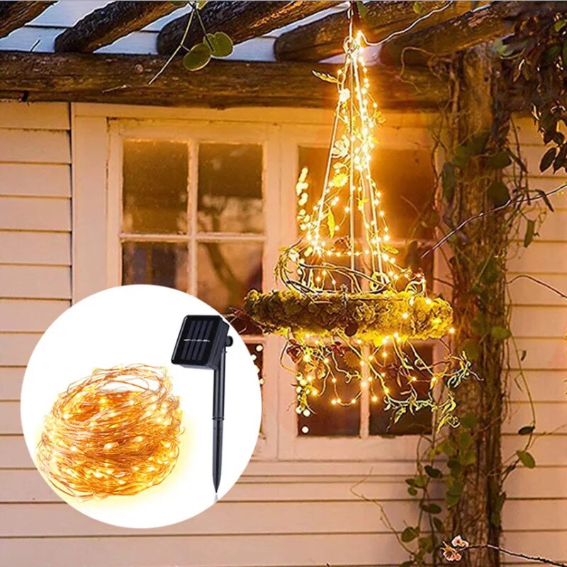 100 LED Solar Fairy Waterproof - Outdoor Power For Wedding review and price