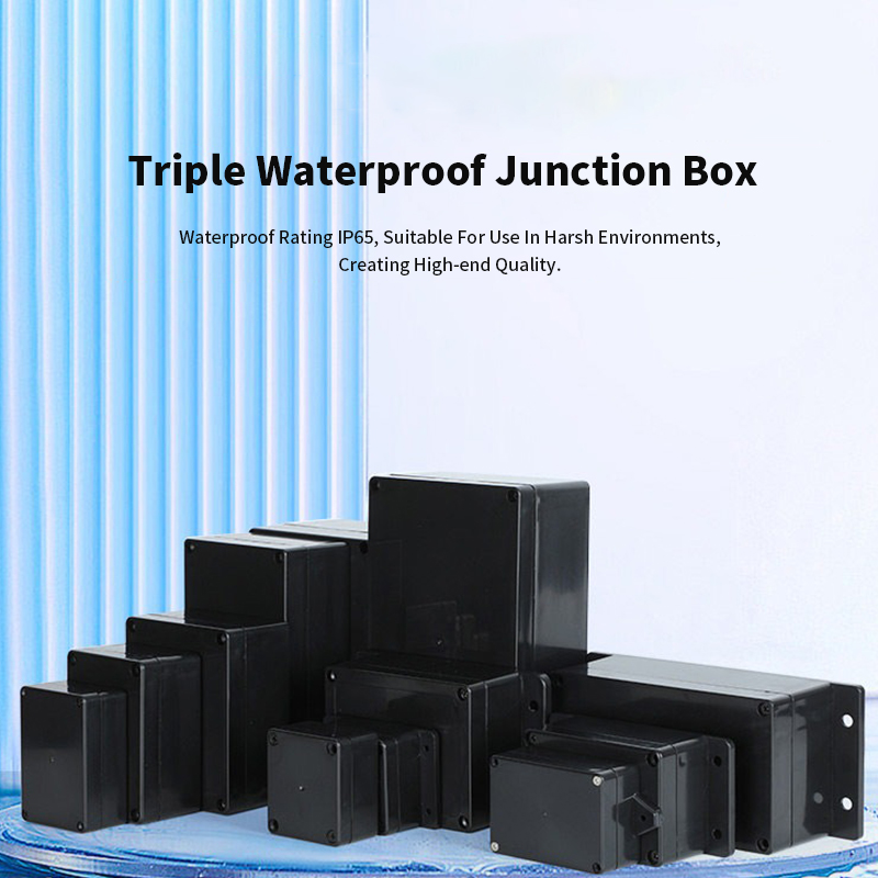 Triple Waterproof Junction Box - Outdoor Power Supply Box review and price