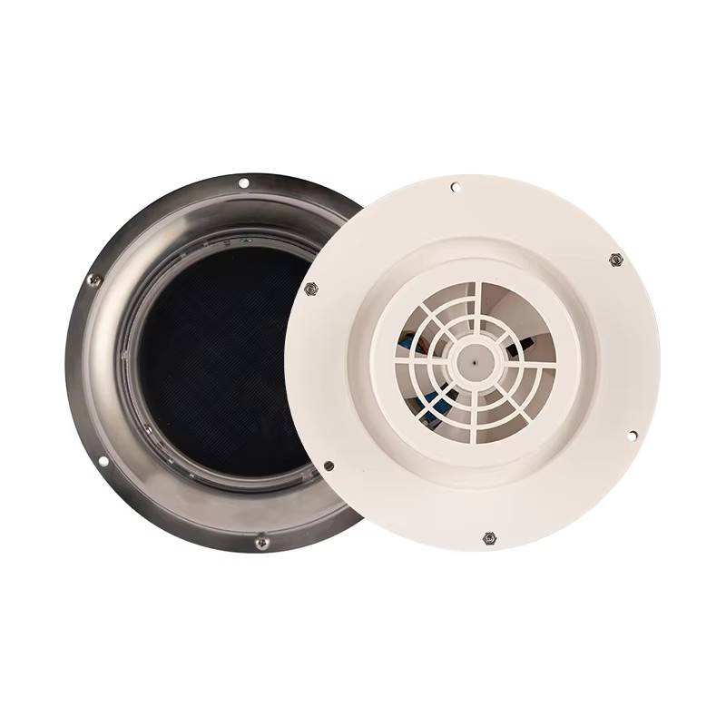 Solar Powered Round Exhaust Fa - Outdoor Power Vent review and price