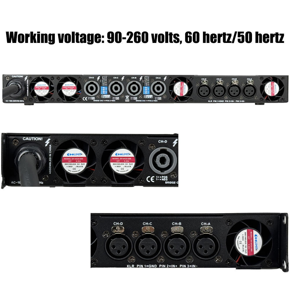 Paulkitson PD43000 4x3000W 8Ω  - Outdoor Power Amplifier review and price