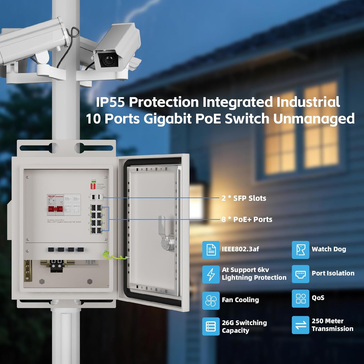 KeepLiNK Outdoor Smart Network - Outdoor Power Supply Box review and price