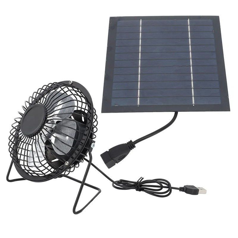 4 Inch DC 5V Fan Solar Powered - Outdoor Power Vent review and price