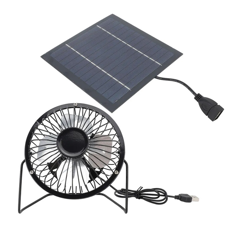 4 Inch DC 5V Fan Solar Powered - Outdoor Power Vent review and price