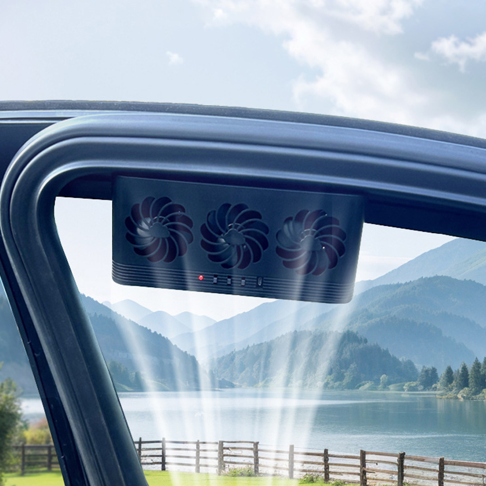 Solar Powered Car Exhaust Fan  - Outdoor Power Vent review and price