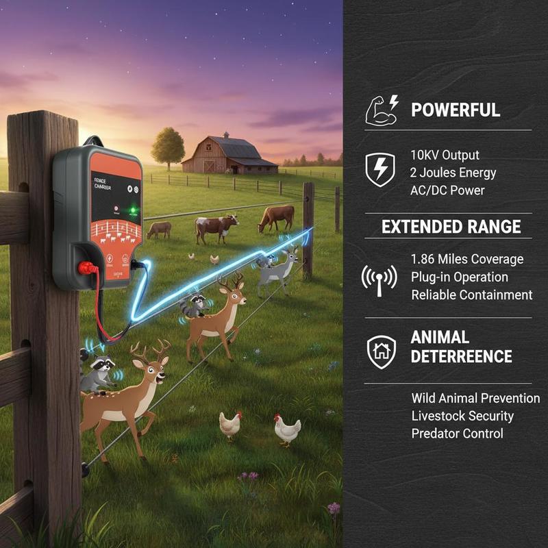Livestock Energizer 10kV 2J Fo - Outdoor Power Plug In review and price